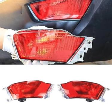 Imagem de Luzes traseiras de carro conjunto de luz traseira LED externa lâmpada de freio traseiro kit de corpo de queixo para esportes 2014-2022 acessórios de carro (esquerda)