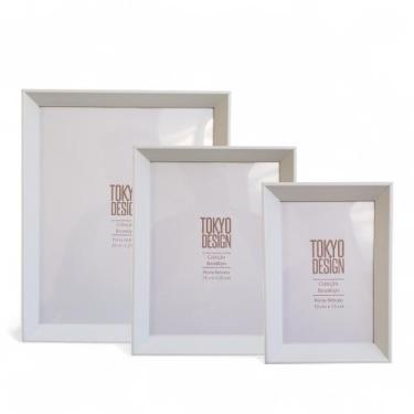 Imagem de Kit 3 Porta Retrato10x15 15x20 20x25 Mesa Ou Parede Coleção - Mkt Mult