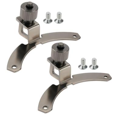 Imagem de Briny River Suporte de montagem de fivela de fixação de CPU de computador 2 peças compatível com Cooler Master B120 240 360 AMD AM4 clipes de suporte de CPU