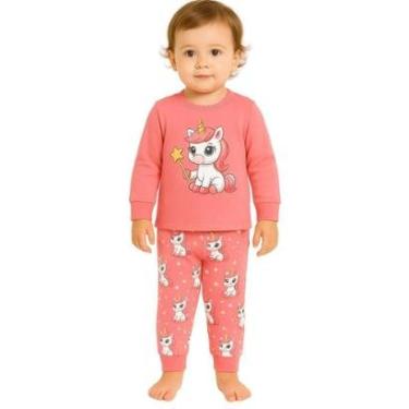 Imagem de Pijama Infantil Menina Estampa Brilha No Escuro Kyly-Feminino