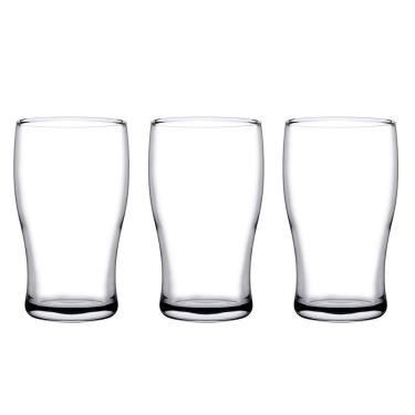 Imagem de Conjunto 3 Copos Cerveja Vidro 285Ml Class Home