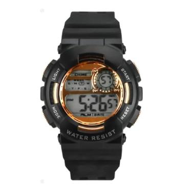 Imagem de Relógio Digital Infantil Kids Pulseira Silicone Confortável Visor Grande Caixa Premium Presente