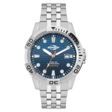 Imagem de Relógio Mormaii Masculino Steel Basic Prata - Mo2317am/1a