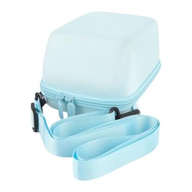 Imagem de VBESTLIFE Caso de Proteção para Agora, Agora+, OneStep 2, Câmera de Filme Instantânea, Capa de Câmera Hard Shell Com Alça de Ombro Ajustável (Azul)