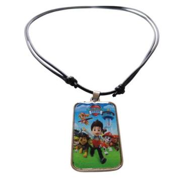 Imagem de Colar Infantil Ajustável Patrulha Canina Ajuste 80cm - Perfeição