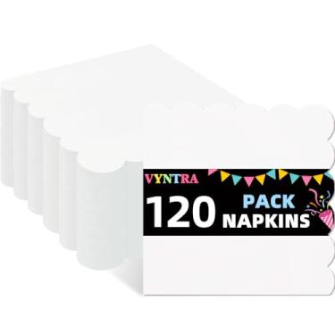 Imagem de Vyntra Guardanapos de papel descartáveis, 120 unidades | Guardanapos macios e absorventes para jantares e coquetéis para casamentos, formaturas, chás de bebê, Ação de Graças, Natal, Catering, festas e