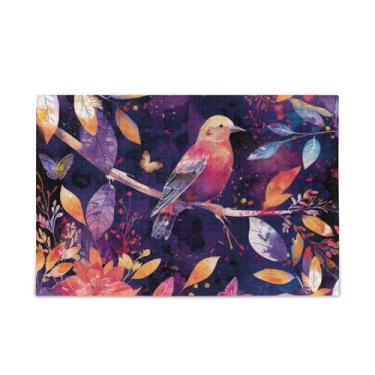 Imagem de WELLDAY Quebra-cabeça pássaros flores borboletas 1000 peças grande jogo de arte para adultos adolescentes