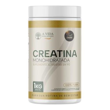 Imagem de Creatina Monohidratada 1kg Premium 100% Pura – Linha A Vida – MP Nutrição Esportiva