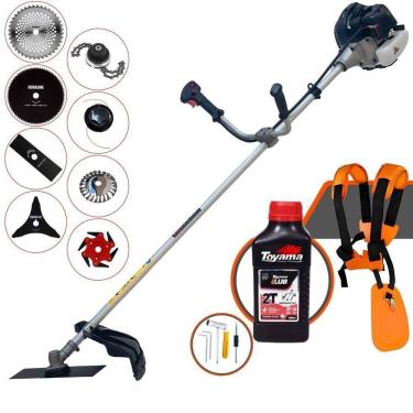 Imagem de Roçadeira Robusta Anmax Cg430b 1,7hp 8 Em 1 + óleo Toyama