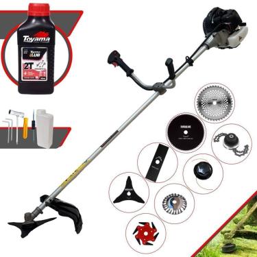 Imagem de Roçadeira 8 Em 1 Anmax Cg430b 1,7hp à Gasolina + óleo Toyama