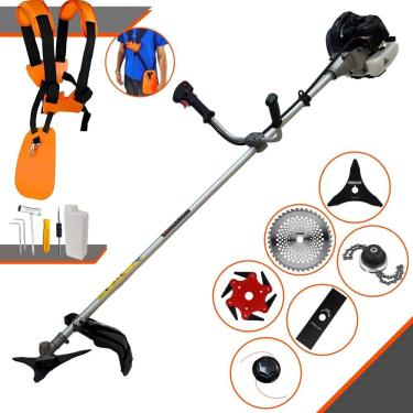 Imagem de Roçadeira Cg430b Com Carretel + Facas 2p 3p 6p 40d E Trimmer