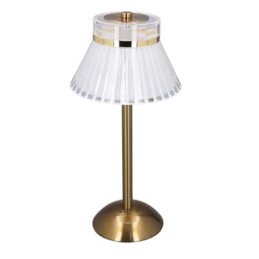 Imagem de aqxreight Abajur de Mesa Sem Fio de 3 Cores Com Controle de Toque Stepless Regulável Recarregável Lâmpada LED para Restaurante Quarto Ao Ar Livre Convenientemente Em Qualquer Lugar Pode até 8