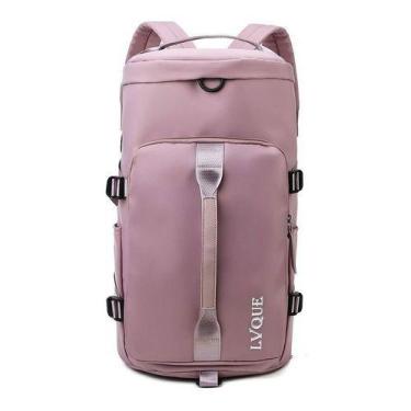 Imagem de Bolsa Mochila Mala Viagem De Mão Impermeavel Esportiva - LV, Rose
