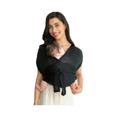 Imagem de Canguru Ajustável Para Bebês Recém-Nascidos, Sling Elástico Multifunci