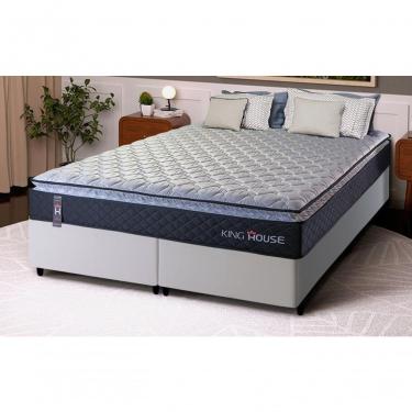 Imagem de Cama Box Dakota Espuma D33 Queen 158x198 Preto King House