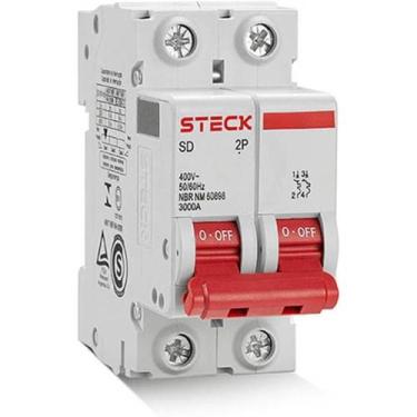 Imagem de Disjuntor Steck Din Bipolar 100A Curva C