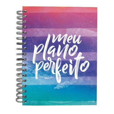 Imagem de Livro - Meu plano perfeito, planner sem data com espiral duplo, capa C