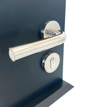 Imagem de Fechadura De Porta Externa Interna Polida 55mm Parma ABNT - DECORPLACE