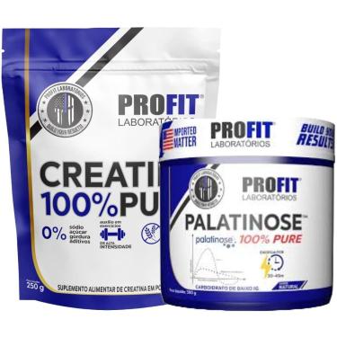 Imagem de COMBO CREATINA PURA 250G l PALATINOSE PURE 300G l PROFIT-Unissex