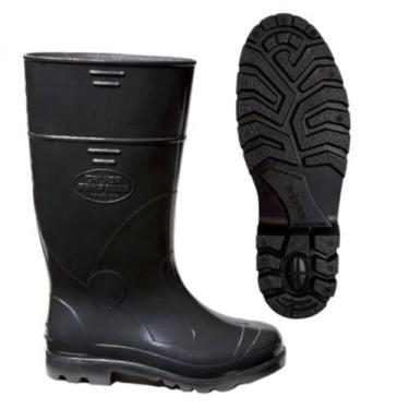 Imagem de Bota Galocha de PVC Com Forro Cano Longo Calfor, 34/35, Branco