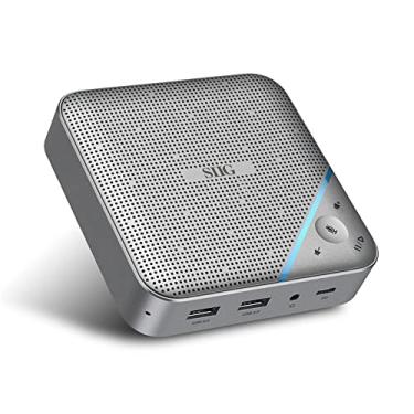 Imagem de SIIG Microfone omnidirecional para sala de conferência, minicareta multiportas USB-C com HDMI 1 x 4K, 2 portas USB 3.0 e PD 100W, Plug-N-Play, compatível com Mac e Windows (JU-DK0S11-S1)