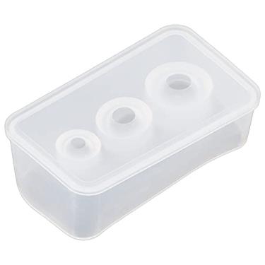 Imagem de Moldes esféricos Silicone Epóxi, Material de Silicone Flexível Fácil desmoldar Cosmos Bola Molde para Crafting Projetos para Decorações