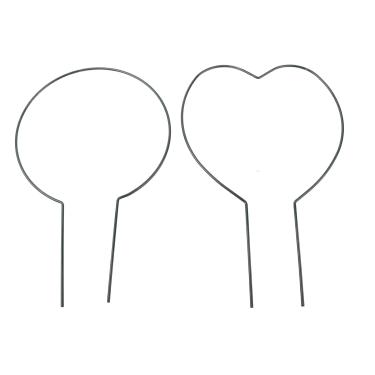 Imagem de pçs treliça de jardim de ferro para plantas de escalada suporte de planta de videira treliça de jardim de ferro em vaso suporte de plantas de escalada para haste de jardim caules videiras