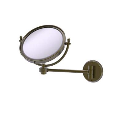 Imagem de Allied Brass Espelho de maquiagem WM-5G/5X-ABR de 20 cm com ampliação de 5X, latão antigo