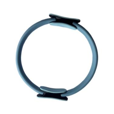 Imagem de YIJU Anel de Pilates com Alças, Equipamento de Exercícios Circular para Treinamento do Core, Academia em Casa, Azul