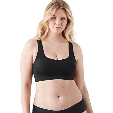 Imagem de True & Co Sutiã feminino True Body Lift com faixa macia, Preto, (X-Small) 30-32A/D