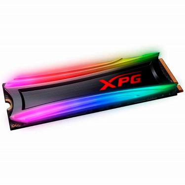 Imagem de SSD M.2 256GB Adata XPG Spectrix S40G NVMe Leitura 3500 MB/s Gravação 1200 MB/s RGB - AS40G-256GT-C