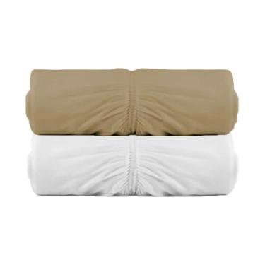 Imagem de Kit 2 Lencois Malha Queen com Elastico Vivaldi - Fio 30/1 Penteado - 100% Algodao (KIT 7)