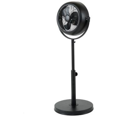Imagem de Ventilador de Coluna 3 Velocidades Ajustáveis, 110v, SIMPLE DELUXE Industrial Retro Pedestal Fan, Preto