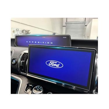 Imagem de Protetor de tela Expedition 2025 antirreflexo para Ford Expedition MAX 2025 (Ativo, Tremor, King Ranch, Platinum) 33.5 cm Main Infotainment & 61.0 cm Cluster Screen Cover Saver 2025 Expedition