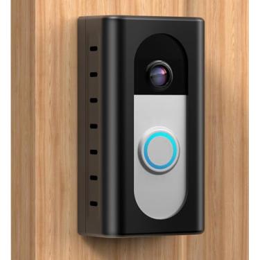 Imagem de KIMILAR Kit de montagem de campainha sem fio, suporte de montagem de campainha de vídeo sem perfuração para campainhas de anel e bateria, fácil instalação para casa, apartamento, aluguel, kits de