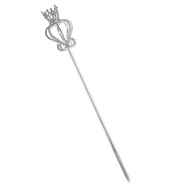 Imagem de 1pc varinha de plástico faraó varinha varinha rei cetro brinquedo part