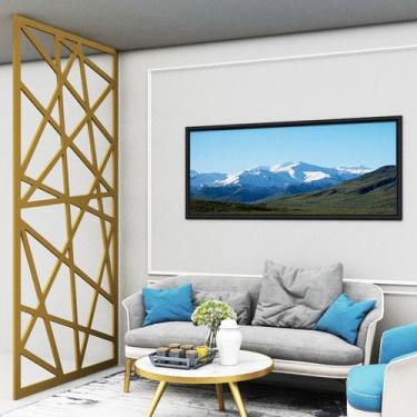Imagem de Painel Vazado Divisória MDF Roma Crú - Decore Painéis e Divisórias, 0,