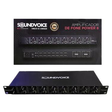 Imagem de Amplificador de Fone de 8 Canais Power 8 Power 8 Soundvoice