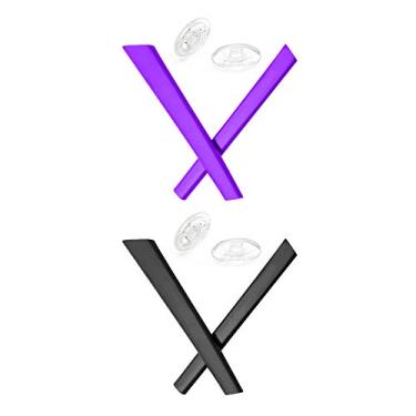 Imagem de Mryok Ponteira de substituição para óculos de sol Oakley Splinter, Roxo e preto, One Size