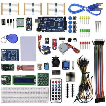 Imagem de Mega Kit Robótica Para Arduino Mega e+ 200 pcs com Tutorial