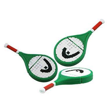 Imagem de 16GB Badminton Modelo USB Flash Drive 32GB Pen Drive 16GB 8GB 3.0 Cartão Flash Disco USB Drive USB Stick (Verde)