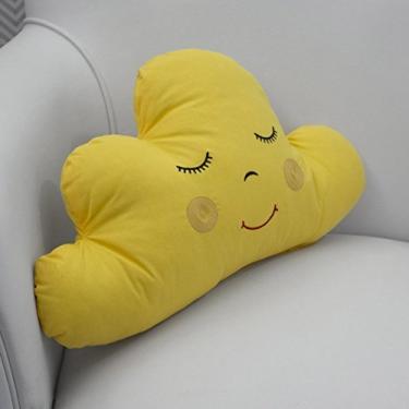 Imagem de Almofada Decorativa Nuvem Amarela 100% Algodão