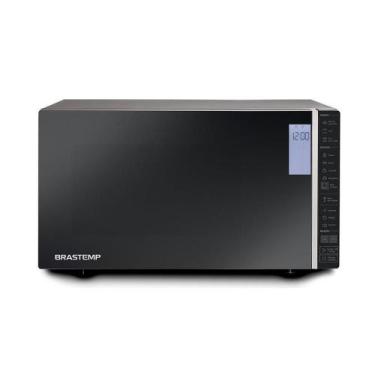 Imagem de Forno de Micro-ondas Brastemp Espelhado com Grill 32L Inox BMG45A, Pra