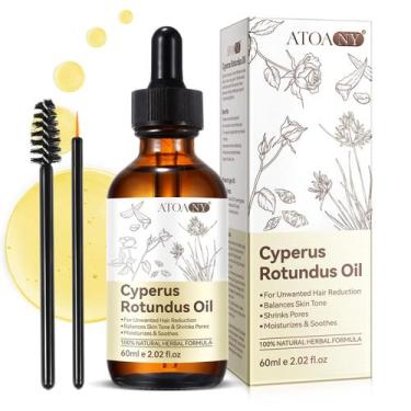 Imagem de Óleo de Depilação QRZBPZWE Cyprus Rotundus 60ml - Para Todos os Tipos 