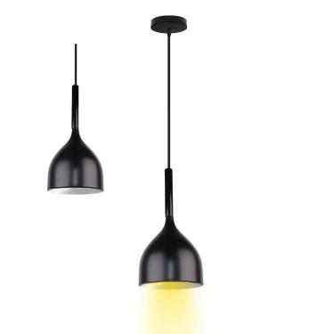 Imagem de Lustre Pendente Sala Quarto Recepçao Iluminaçao Residencial Comercial Decoraçao Ambiente Moderno Vintage