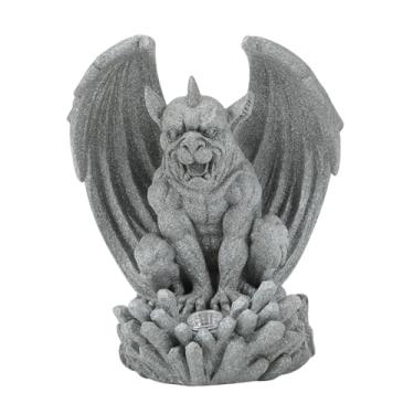 Imagem de Generic Estátua do jardim com gárgula com asas leves de gigantes, Cinza