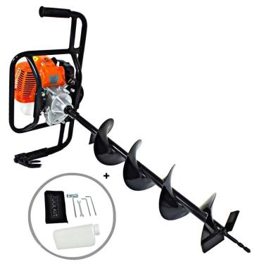 Imagem de Perfurador De Solo Vulcan Vps520s Motor 2 Tempos á Gasolina 52cc 2,5hp