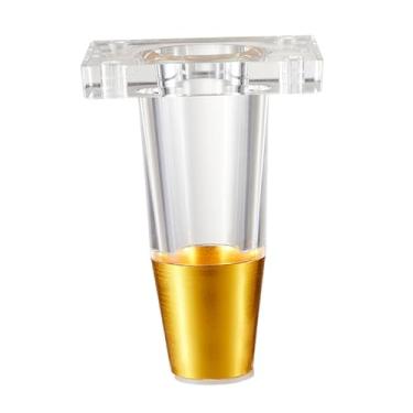 Imagem de Ioensy Protetor de piso para pés de móveis, pé de armário de TV, acrílico, prático, moderno, resistente ao desgaste, pé de sofá, perna de cadeira para, 10 Centímetros