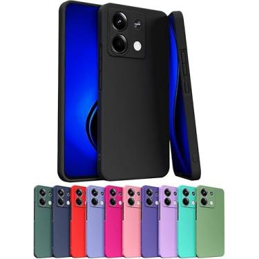 Imagem de Capa Capinha Case Compatível Xiaomi Redmi Note 13 Pro 4G Silicone Aveludada Com Proteção De Câmera (ROSA IOGURTE)