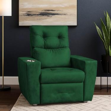 Imagem de Poltrona Idoso Reclinável 3 Posições Magazine Verde